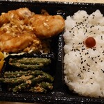 栄楽 - 油淋鶏弁当 600円