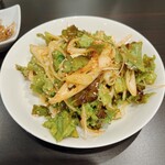 韓キッチン 白家 - ネギサラダ