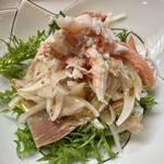 季節料理 みかみ - ⚫︎新玉ねぎサラダ