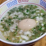 塩そば専門店 桑ばら - 鶏鰹ジュレのつけそば（塩）