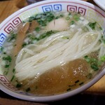 塩そば専門店 桑ばら - 鶏鰹ジュレのつけそば（塩）