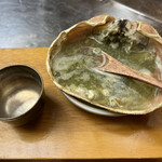 季節料理 みかみ - ズワイ蟹●甲羅酒
