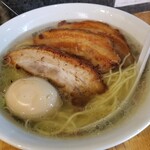 塩そば専門店 桑ばら - 塩かけそばの定食＋チャーシュー