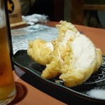 讃岐つけ麺 寒川 - 鶏ささみ天ぷら