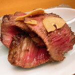 おおさか料理 淺井 東迎 - 与那国島どなん牛のヘレ塩焼き♪