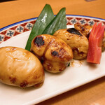 おおさか料理 淺井 東迎 - ふぐ白子しょう油焼き♪