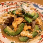 おおさか料理 淺井 東迎 - 特製ゴーヤチャンプルー♪