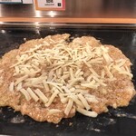 Okonomiyaki Monja Teppanyaki Satton - もち明太チーズもんじゃ