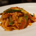 SIO syuji hijikuro - アスパラとトマトのタリオリーニ