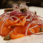 SIO syuji hijikuro - サクラマスのタプナードレモン風味