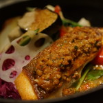 SIO syuji hijikuro - 真鯛のカフェドパリバター、タマネギシソソース