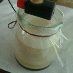 焼き菓子しょかん - 黒糖とキナコのプリン（平成25年6月）