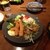 La むめい狼 - 料理写真:海老フライと生姜焼き定食