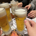 Fukunotori - ビールで乾杯