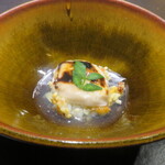 十皿 - 竹の子おやき　フグ白子