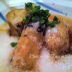 瀬戸内鮮魚料理店 - 焼きナスのとろろかけ