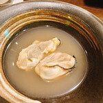 Oden Semmon Ten Danku - 牡蠣出汁色薄い。