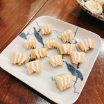 川越屋 - いぶりがっことクリームチーズのミルフィーユ　550円