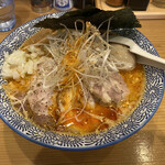 中華そば 笑歩 - 特製ごまの辛いそば¥1,280＋大盛¥120