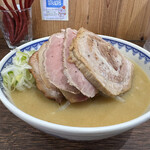 雪ぐに - 味噌 ¥850 チャーシュー全部乗せ ¥400 