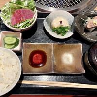 柳橋焼にく わにく - 特選焼肉ランチセット（3000円）