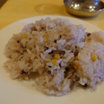 レストランMOMO - 雑穀米入りごはん