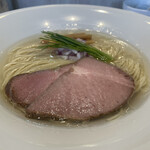 宍道湖しじみ中華蕎麦 琥珀 - 宍道湖しじみ中華蕎麦〈塩〉¥900