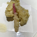 あわび亭 - あわびの天ぷら