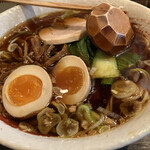 らーめん中々 - 煮卵ラーメン 醤油