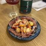 Bar　Smoke - 生ハム、金柑、苺のひと皿