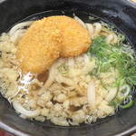 カレーうどん 得正 - 料理写真:コロッケうどん