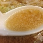 らーめん キズナ - ラーメン(\650)＋もやし(\100)：スープ美味しいです