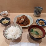 割烹 小川 - 「金目の煮魚定食」