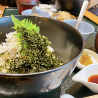 お料理 とみやま - 釜揚げしらす丼御膳￥1380