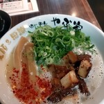 Jidori Jizake Izakaya Yabuya - 超濃厚鶏こつ麺