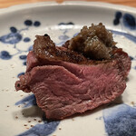 とり茶太郎 - 小鳩ロース、マッシュルームソース