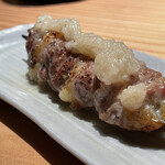 とり茶太郎 - 名古屋コーチンハラミ玉葱ソース