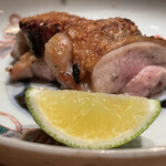 とり茶太郎 - 名古屋コーチン雌240日齢腿