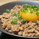 とり茶太郎 - 鳥そぼろ丼