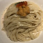 鴨出汁中華蕎麦 麺屋yoshiki - カニ、ウニ、イクラ入塩つけ蕎麦