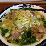 俺の中華たなか家 - 「味噌ホルモンらーめん」 着丼＼(^o^)／
