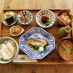 マルサン食堂 - 料理写真:まるさん定食（銀ダラ粕漬け）