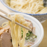 まるげん - 自家製たれをつけてどうぞ『特製太麺つけそば』