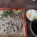 ぼくち蕎麦かごや - ざる蕎麦大盛