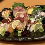 魚菜や 朝次郎 - 刺身盛合せ(松) 3,600円