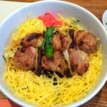 水郷のとりやさん 須田本店 - 水郷どり焼き鳥丼