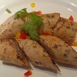 醪音 - 『鶏と山椒のソーセージ』　４８０円 ～♪(^o^)丿