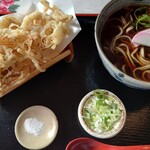 むぎぜん - かきごぼうそば