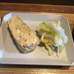 喫茶店やまぐち - 卵焼きとおひたし