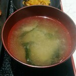 Kanzai Shanzu - スープは、味噌汁